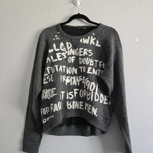 Rag & Bone Graffiti Crew / Grey - Picture 1 of 4